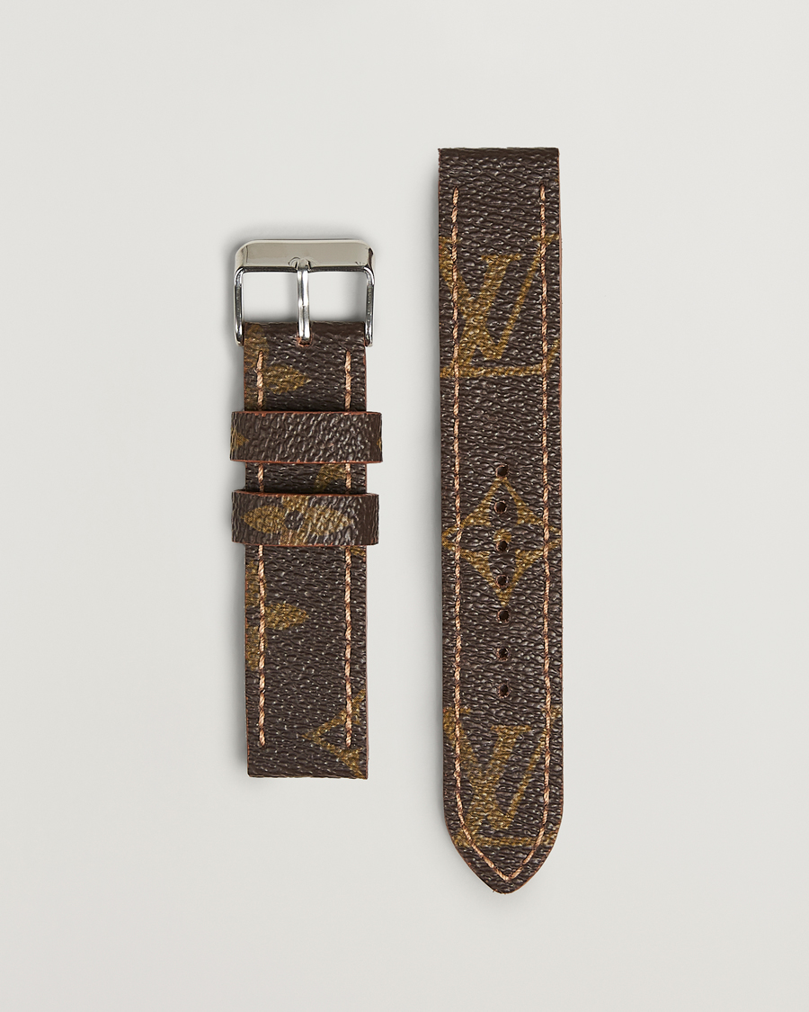 Herr | Klockarmband | Care with Carl | Watch Strap Re-made Louis Vuitton Monogram