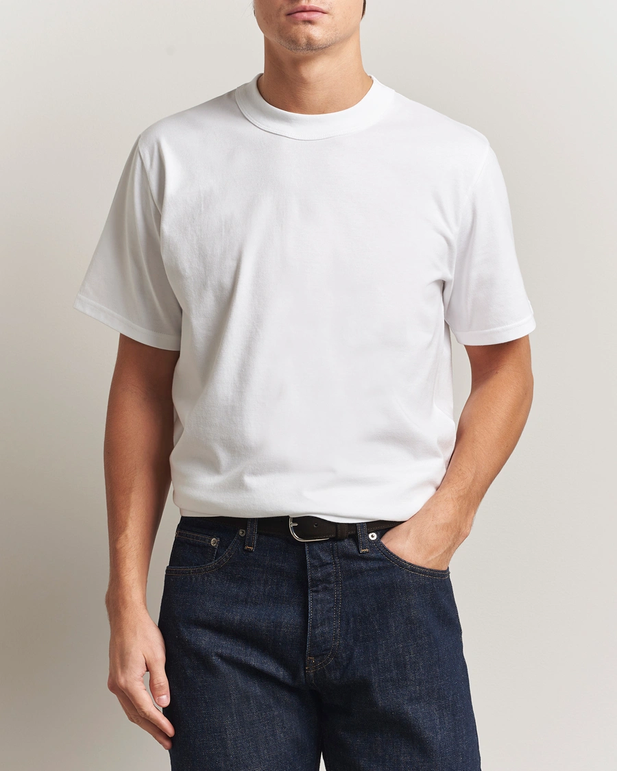 Herr | T-Shirts | Armor Lux for Care of Carl | Armor-lux 2-Pack Heritage Callac T-Shirt White/White