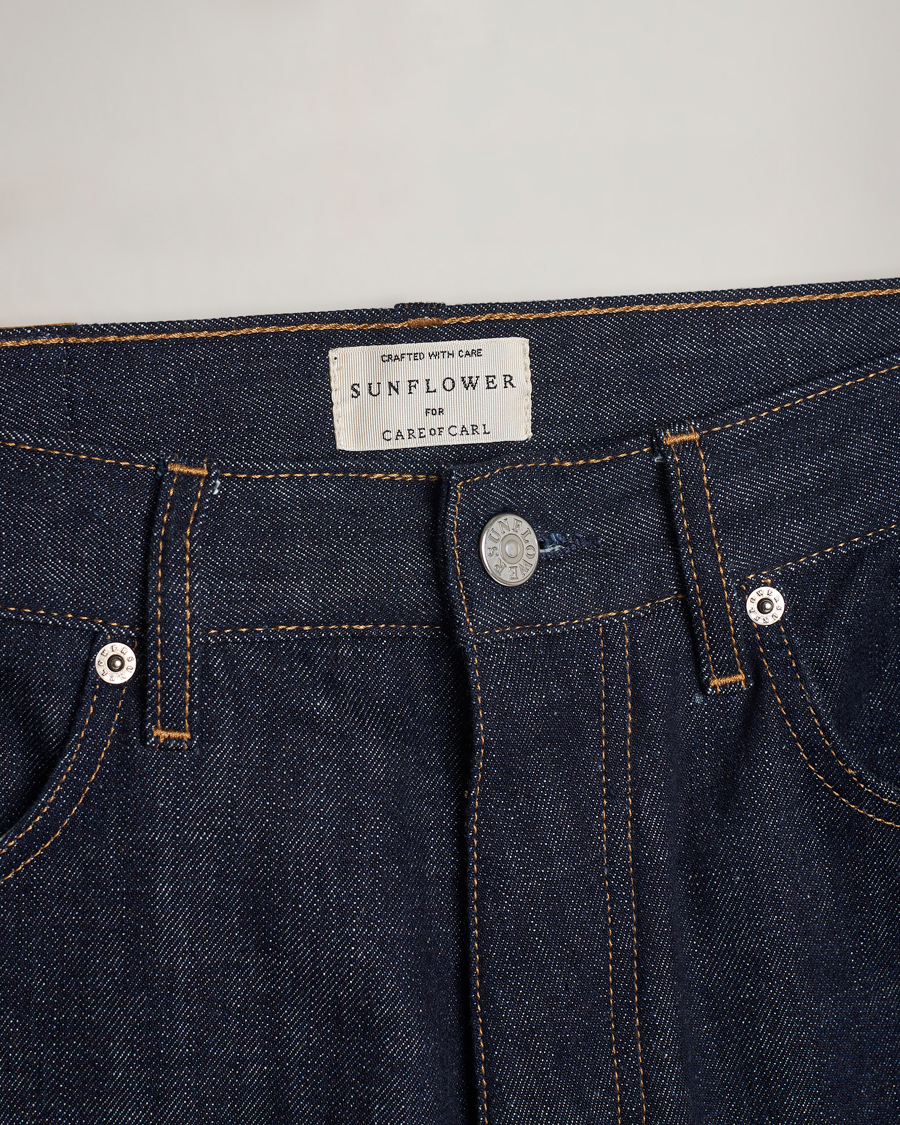 Herr | Byxor | Sunflower for Care of Carl | Sunflower Regular Fit Jeans Simple Rinse