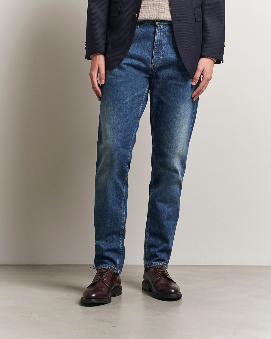 Herr | Jeans | Oscar Jacobson | Karl Cotton Stretch Jeans Vintage Wash