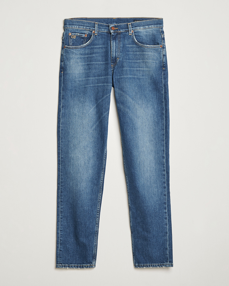 Herr | Jeans | Oscar Jacobson | Johan Cotton Stretch Jeans Vintage Wash