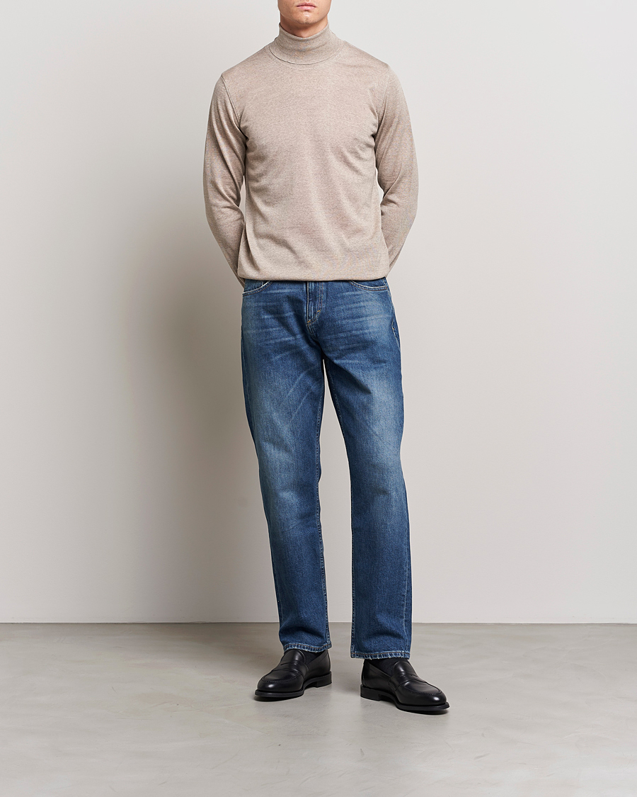 Herr | Jeans | Oscar Jacobson | Johan Cotton Stretch Jeans Vintage Wash