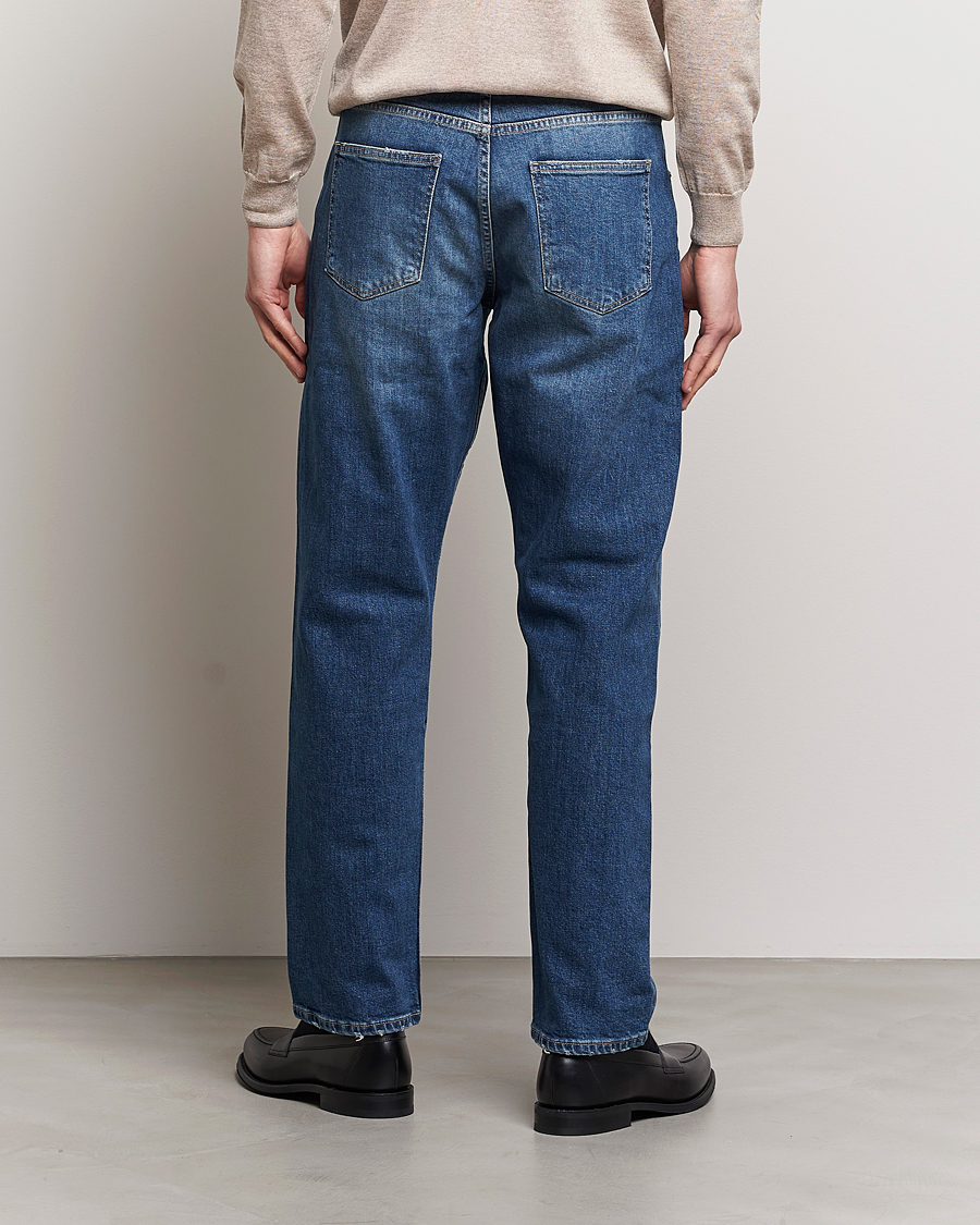 Herr | Jeans | Oscar Jacobson | Johan Cotton Stretch Jeans Vintage Wash