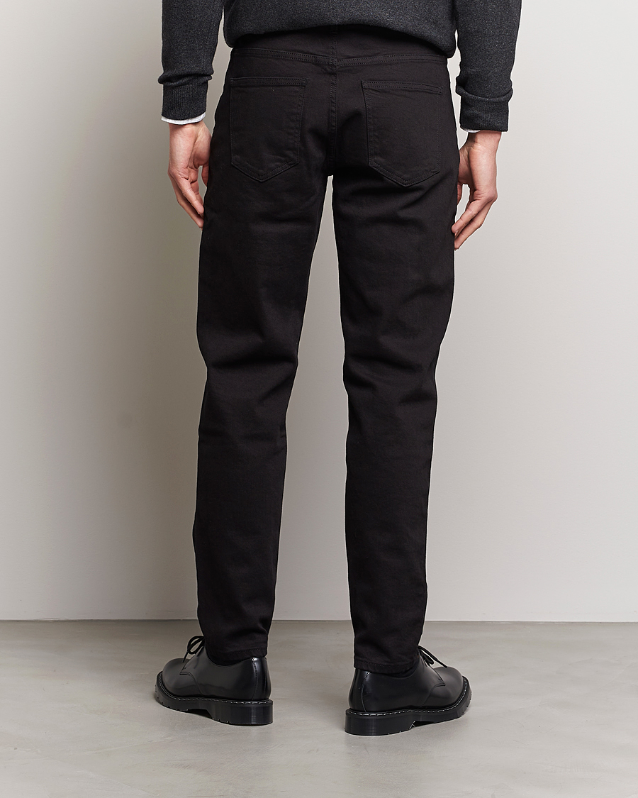 Herr | Jeans | Oscar Jacobson | Karl Cotton Stretch Jeans Black