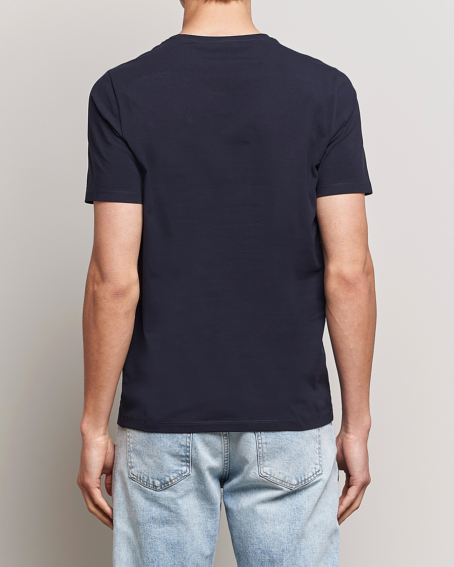 Herr | T-Shirts | Oscar Jacobson | Kyran Cotton T-Shirt Navy