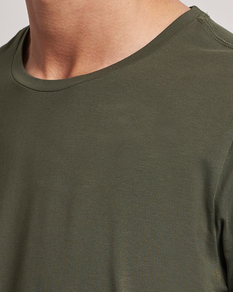 Herr | T-Shirts | Oscar Jacobson | Kyran Cotton T-Shirt Green