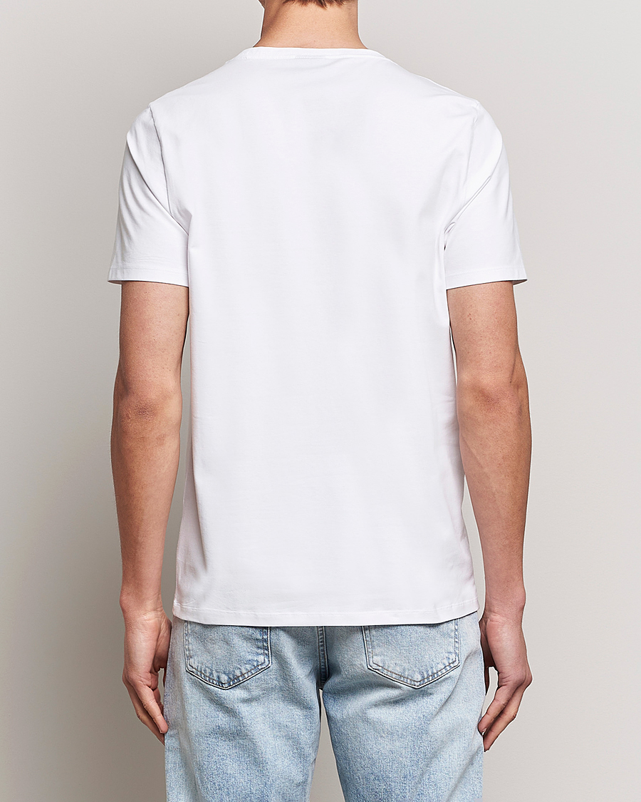 Herr | T-Shirts | Oscar Jacobson | Kyran Cotton T-Shirt White