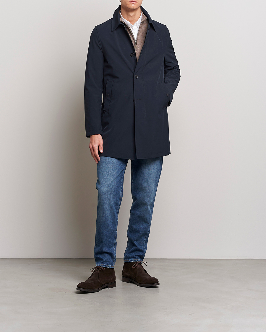 Herr | Jackor | Oscar Jacobson | Johnson Coat Navy