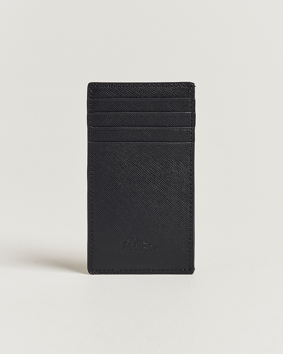 Herr | Plånböcker | Oscar Jacobson | Card Holder Leather Black