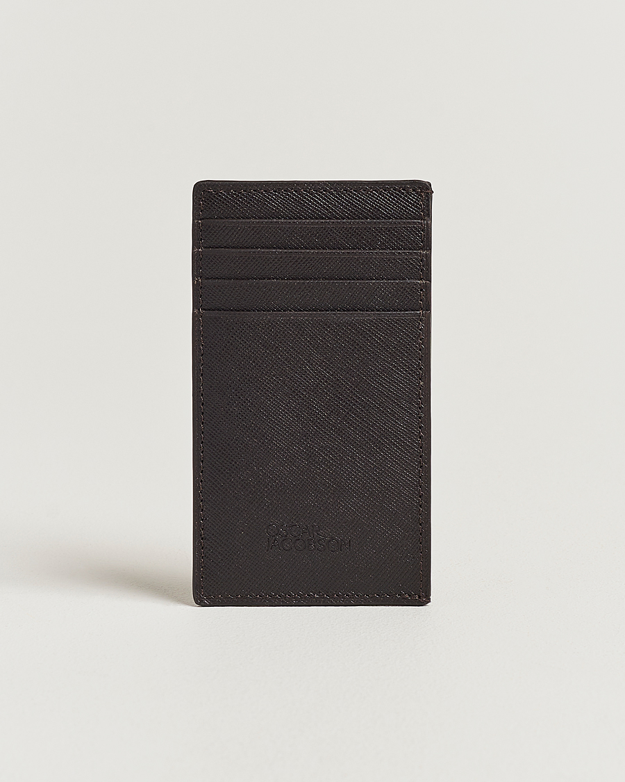 Herr | Plånböcker | Oscar Jacobson | Card Holder Leather Forastero Brown