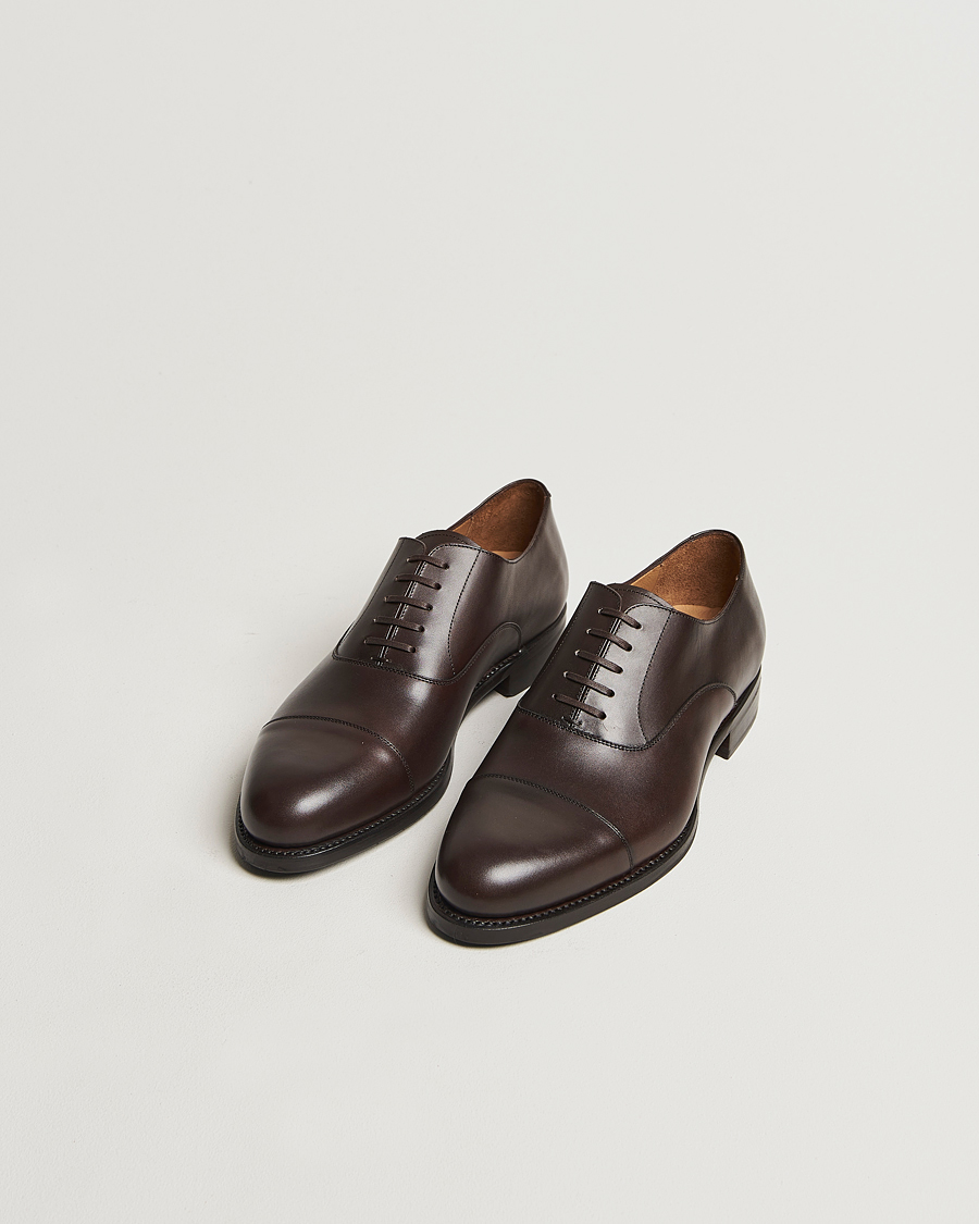 Herr | Oxfords | Oscar Jacobson | Oxford Shoes Dark Mud Brown