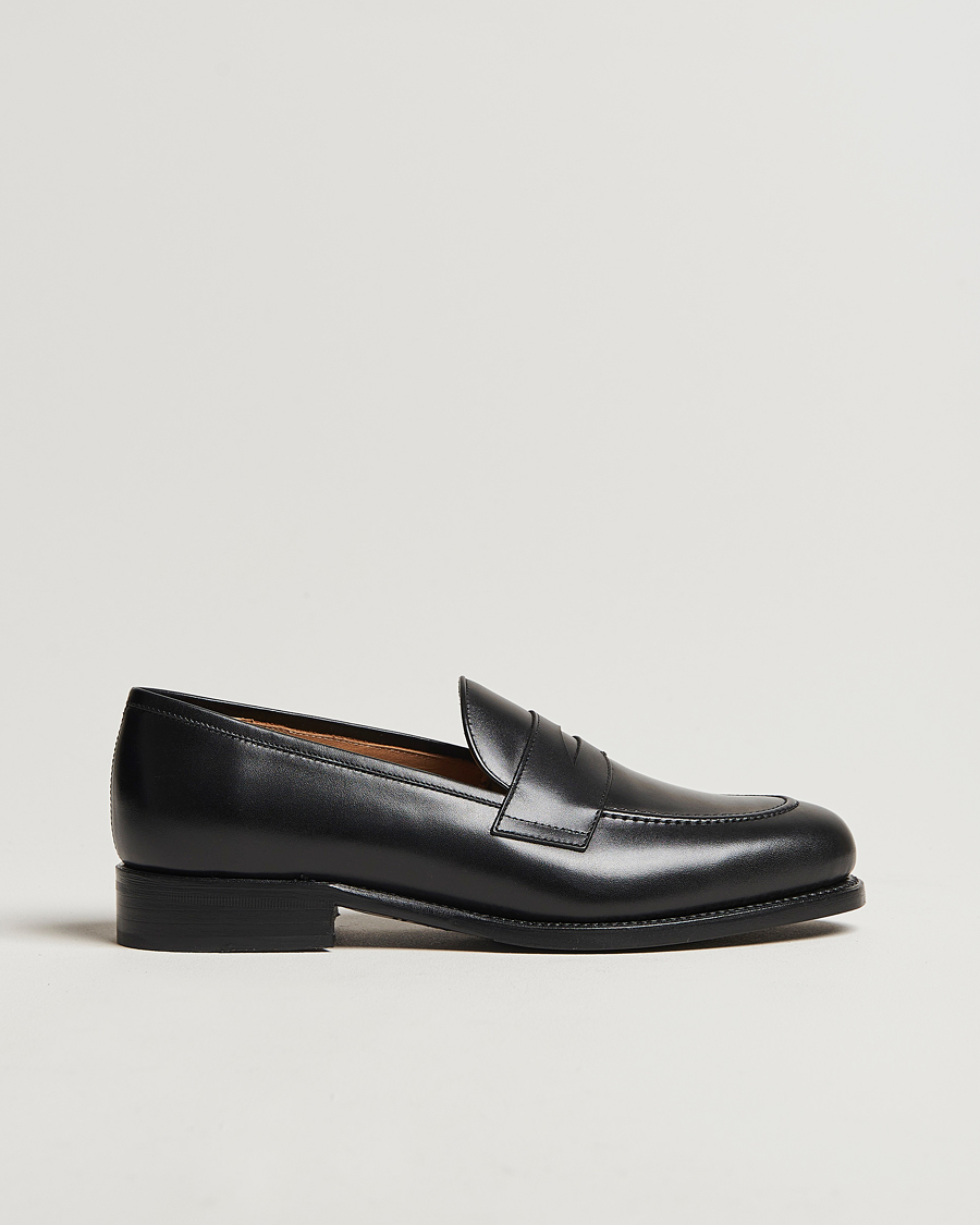 Herr | Loafers | Oscar Jacobson | Penny Loafers Black