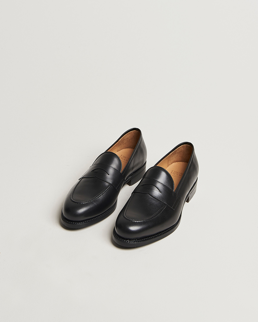 Herr | Loafers | Oscar Jacobson | Penny Loafers Black