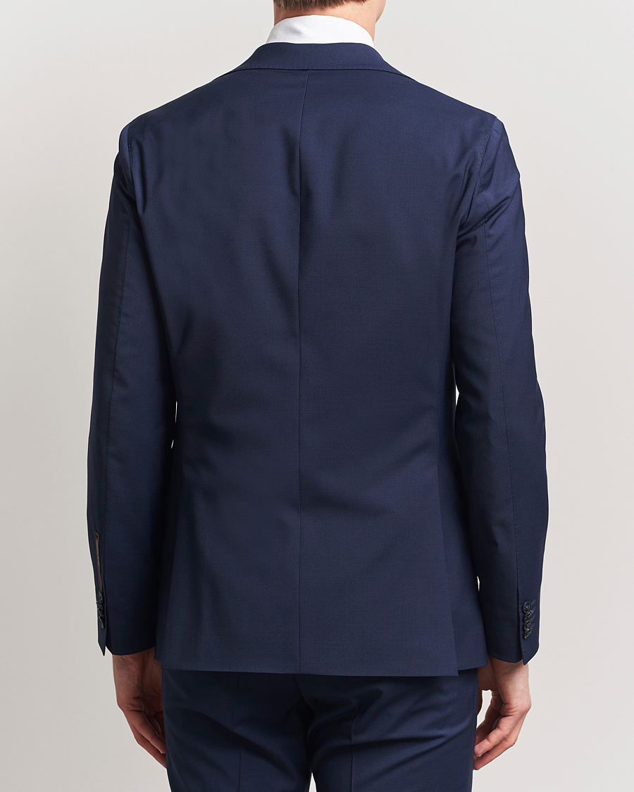 Herr | Kavajer | Oscar Jacobson | Ego Wool Blend Blazer Navy