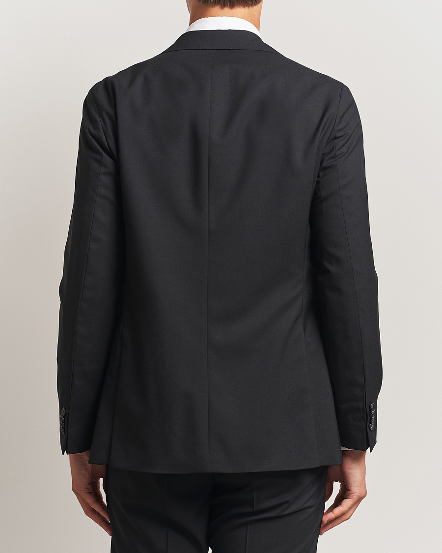 Herr | Kavajer | Oscar Jacobson | Fogerty Wool Blazer Black