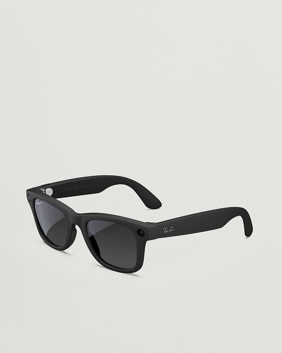 Herr | Solglasögon | Ray-Ban | Wayfarer Meta 50 Sunglasses Matte Black