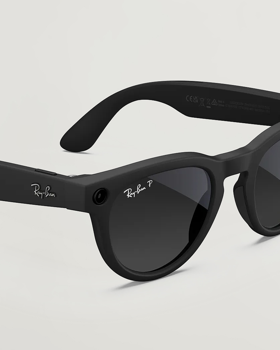 Herr | Solglasögon | Ray-Ban | Headliner Meta Sunglasses Matte Black