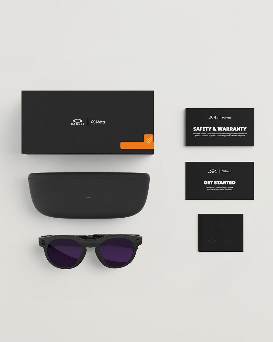 Herr | Solglasögon | Oakley | HSTN Meta Sunglasses Black