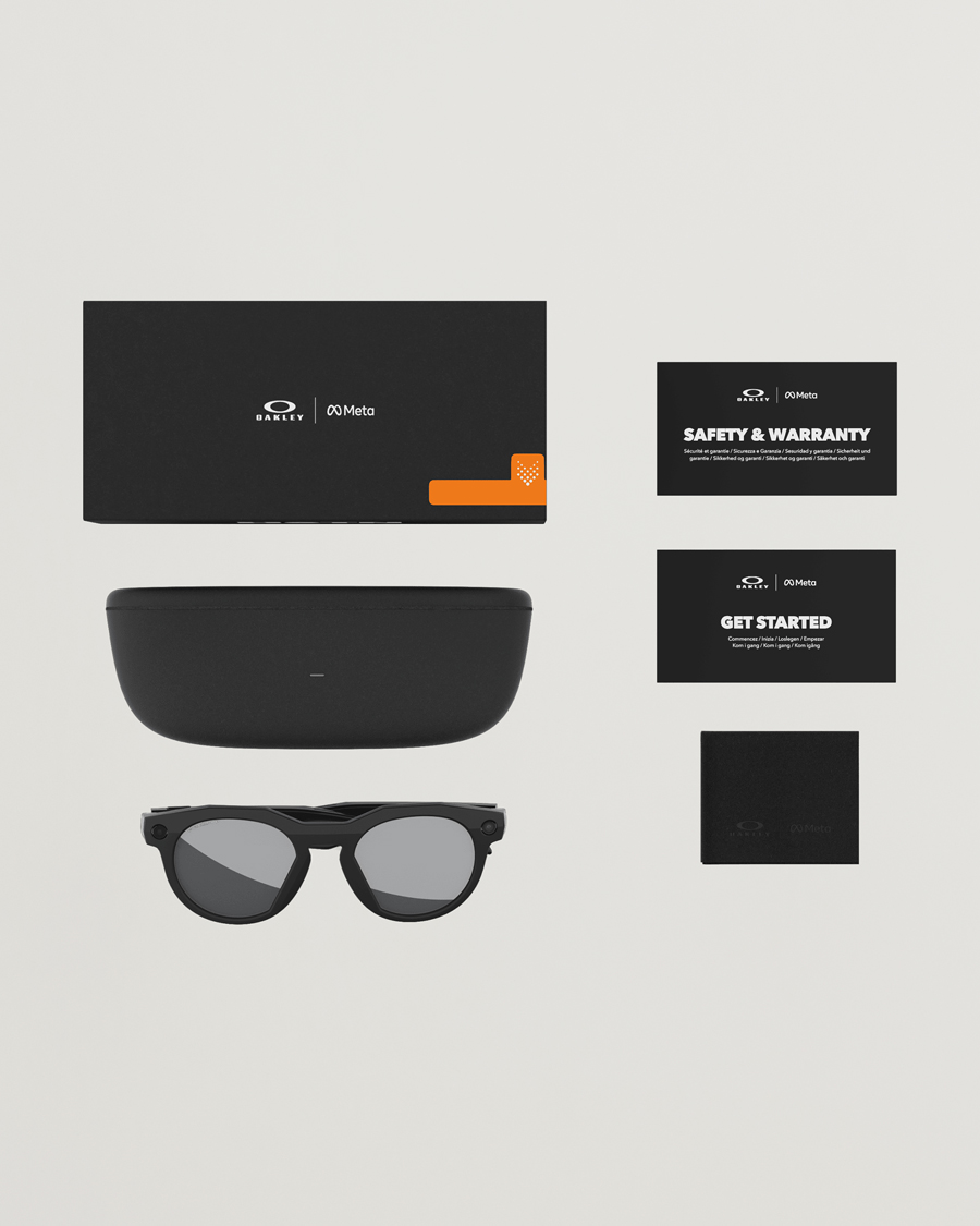 Herr | Solglasögon | Oakley | HSTN Meta Sunglasses Black