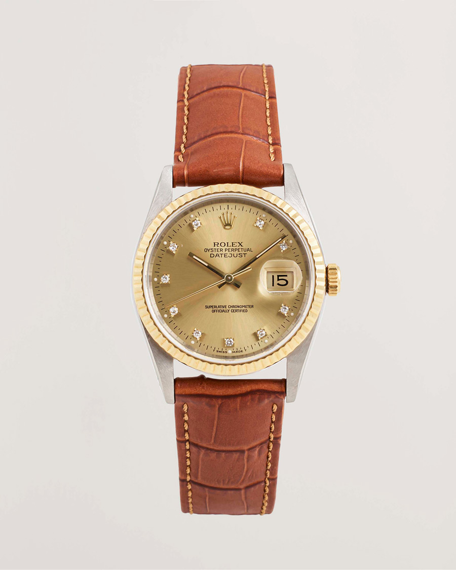 Herr | Pre-Owned & Vintage Watches | Rolex Pre-Owned | Datejust 36 G/S Diamant