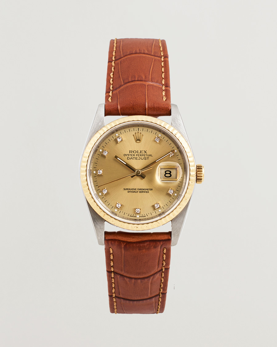 Herr | Pre-Owned & Vintage Watches | Rolex Pre-Owned | Datejust 36 G/S Diamant