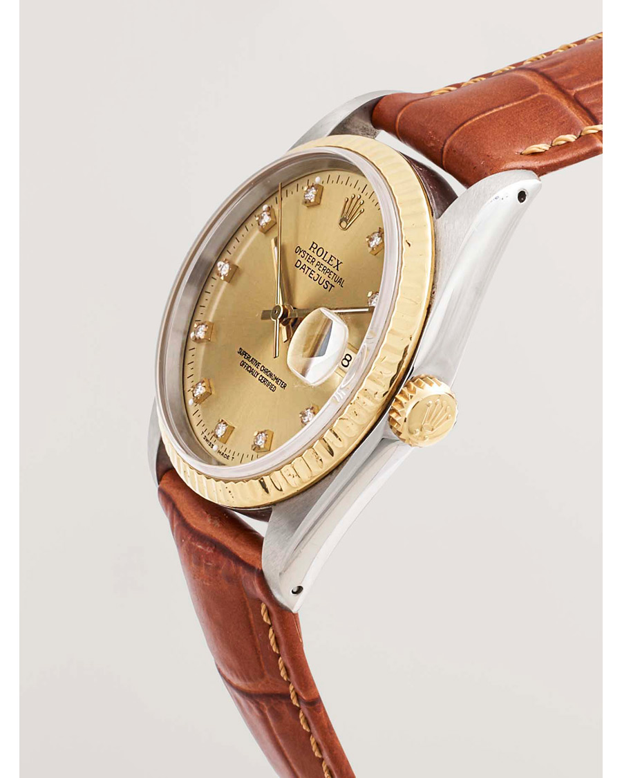 Herr | Pre-Owned & Vintage Watches | Rolex Pre-Owned | Datejust 36 G/S Diamant