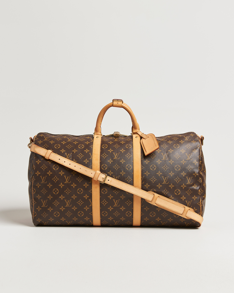 Herr | Pre-Owned & Vintage Bags | Louis Vuitton Pre-Owned | Keepall Bandouliére 55 Monogram