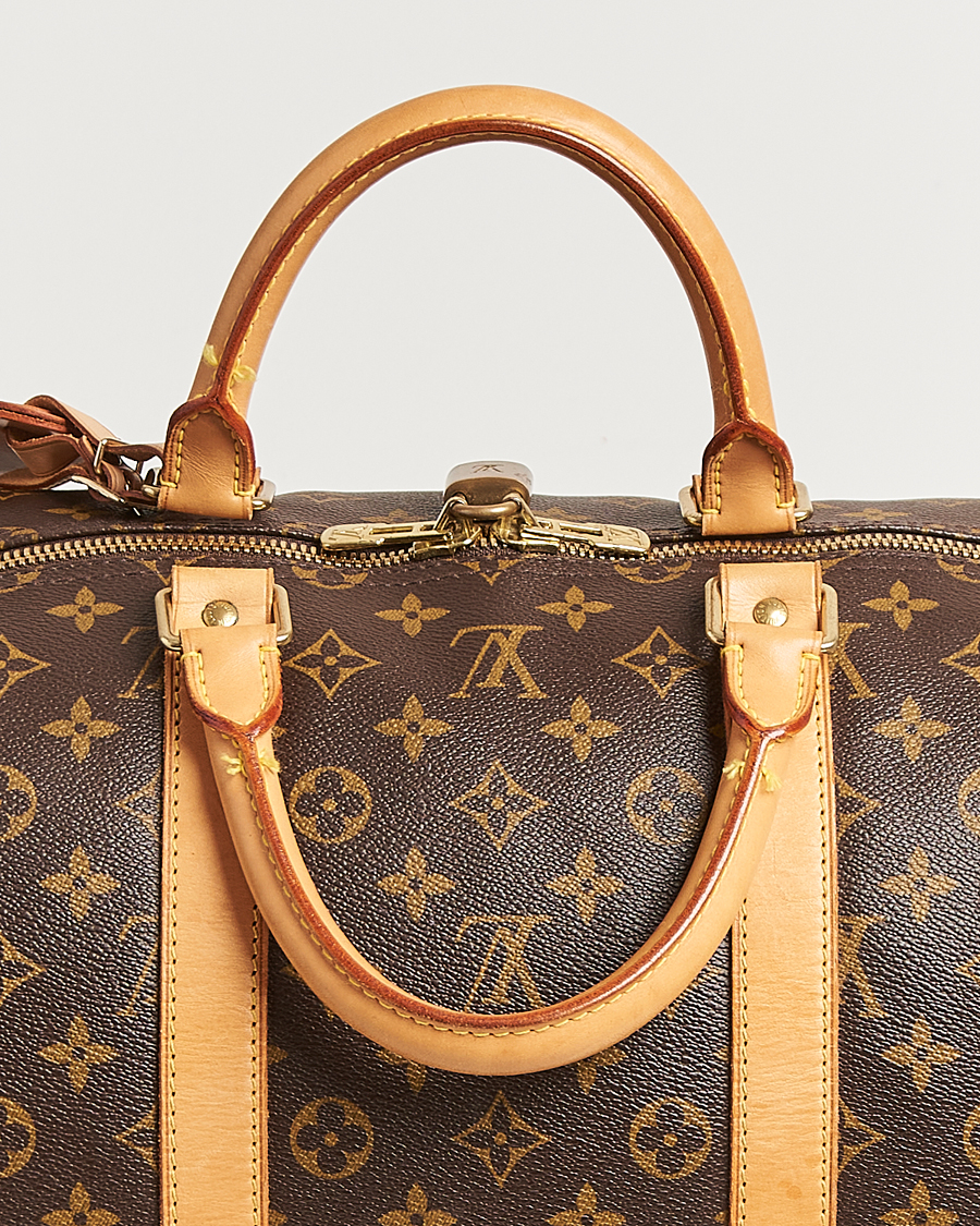 Herr | Pre-Owned & Vintage Bags | Louis Vuitton Pre-Owned | Keepall Bandouliére 55 Monogram