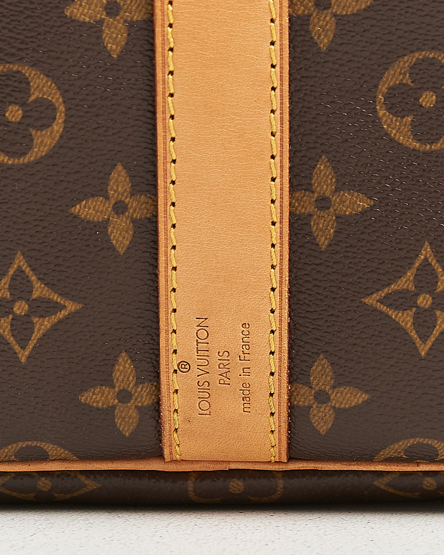 Herr | Pre-Owned & Vintage Bags | Louis Vuitton Pre-Owned | Keepall Bandouliére 55 Monogram