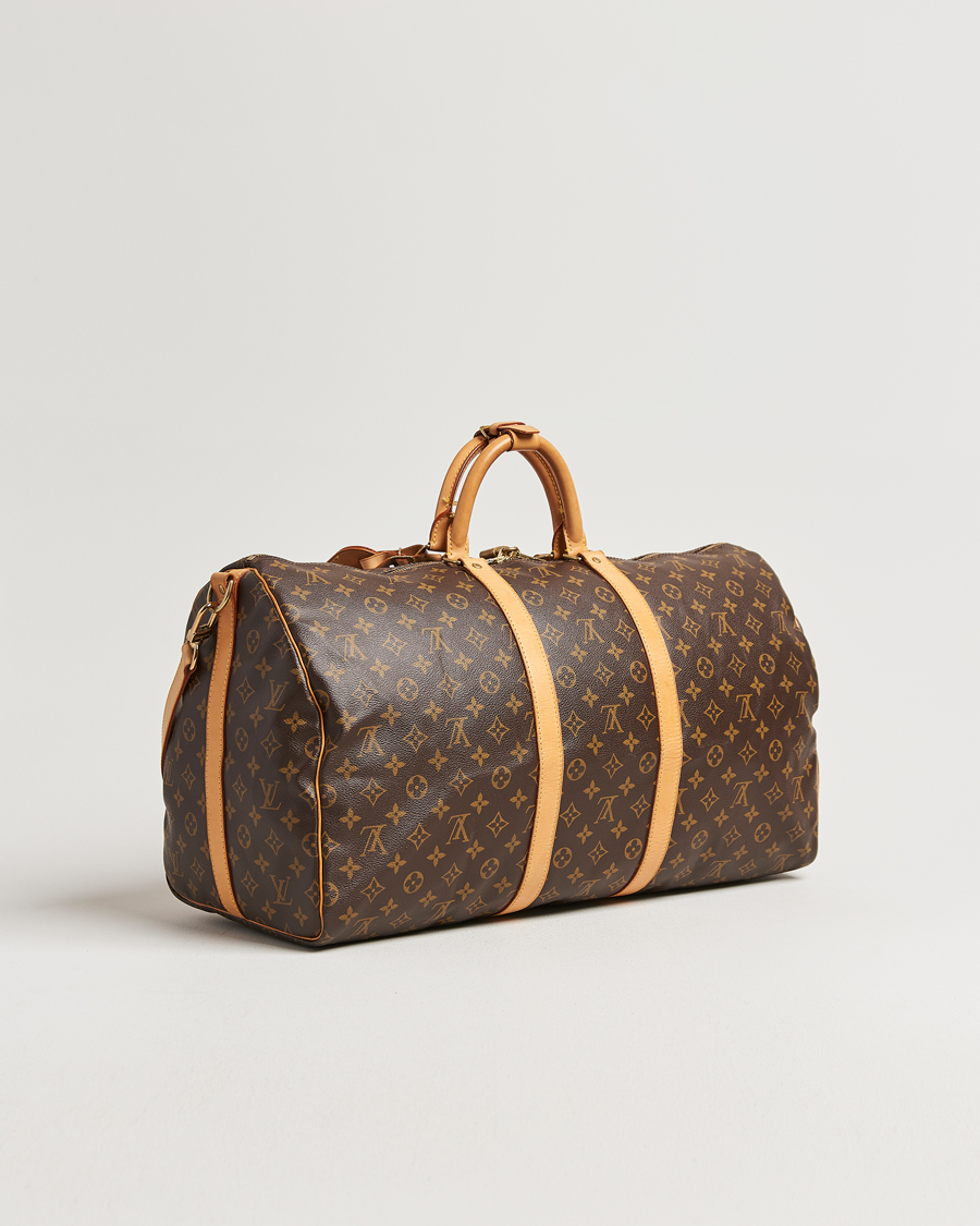 Herr | Pre-Owned & Vintage Bags | Louis Vuitton Pre-Owned | Keepall Bandouliére 55 Monogram