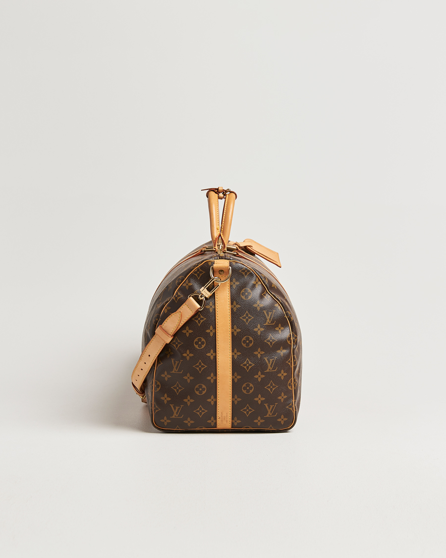Herr | Pre-Owned & Vintage Bags | Louis Vuitton Pre-Owned | Keepall Bandouliére 55 Monogram
