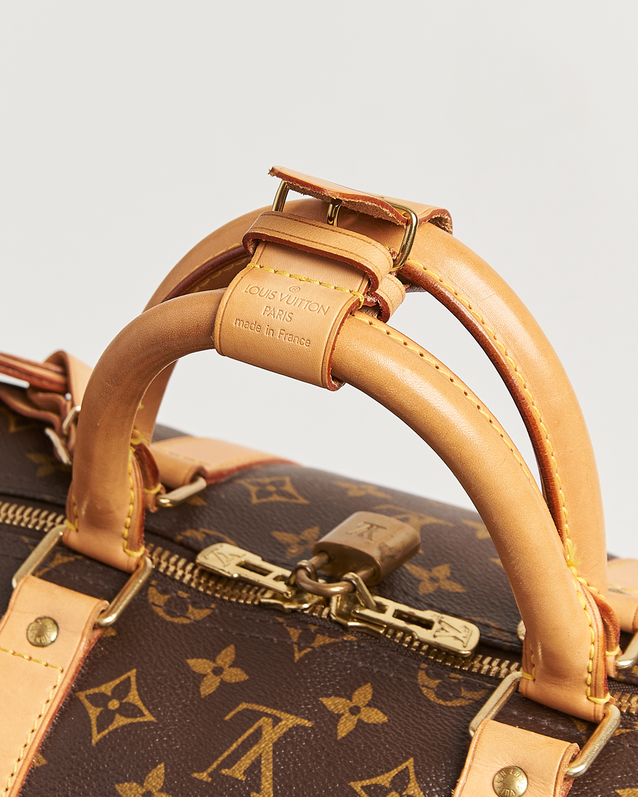 Herr | Pre-Owned & Vintage Bags | Louis Vuitton Pre-Owned | Keepall Bandouliére 55 Monogram