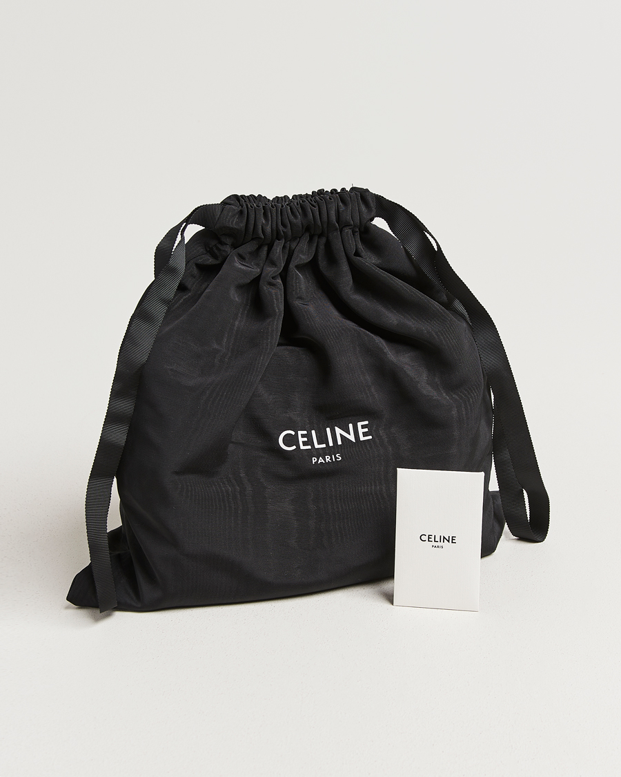 Herr | Pre-Owned & Vintage Bags | Celine Pre-Owned | Trio Bag Medium Leather Black