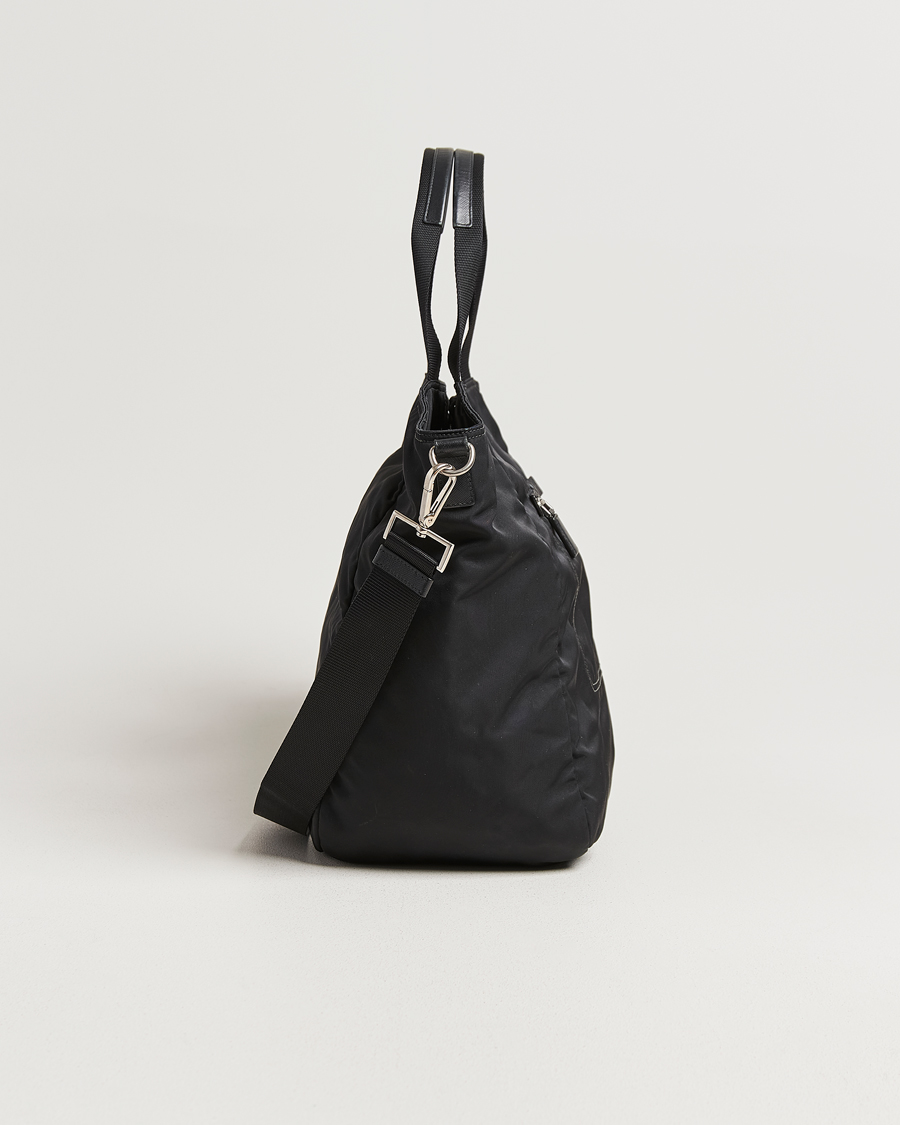 Herr | Pre-Owned & Vintage Bags | Prada Pre-Owned | 2 Way Boston Bag Tessuto Nylon Black