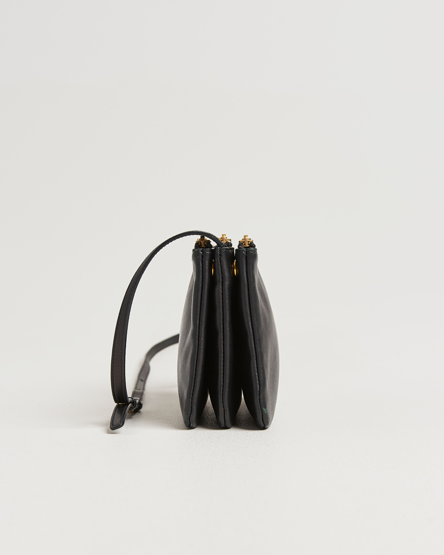 Herr | Pre-Owned & Vintage Bags | Celine Pre-Owned | Trio Bag Small Leather Black