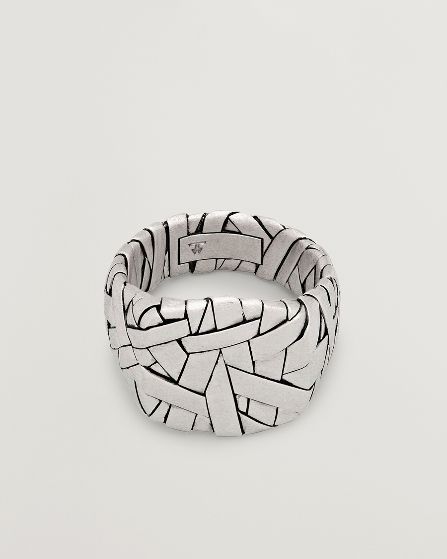 Herr | Smycken | Tom Wood | Quilt Ring Silver