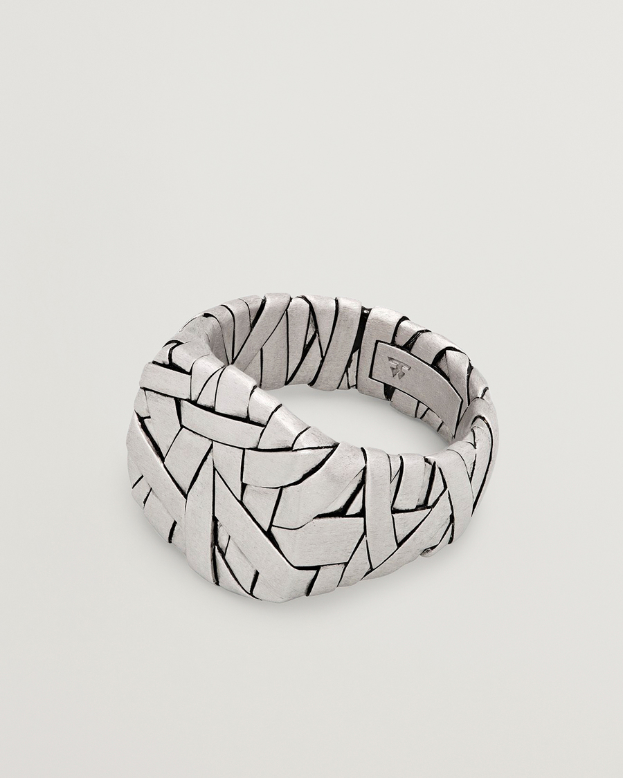 Herr | Smycken | Tom Wood | Quilt Ring Silver