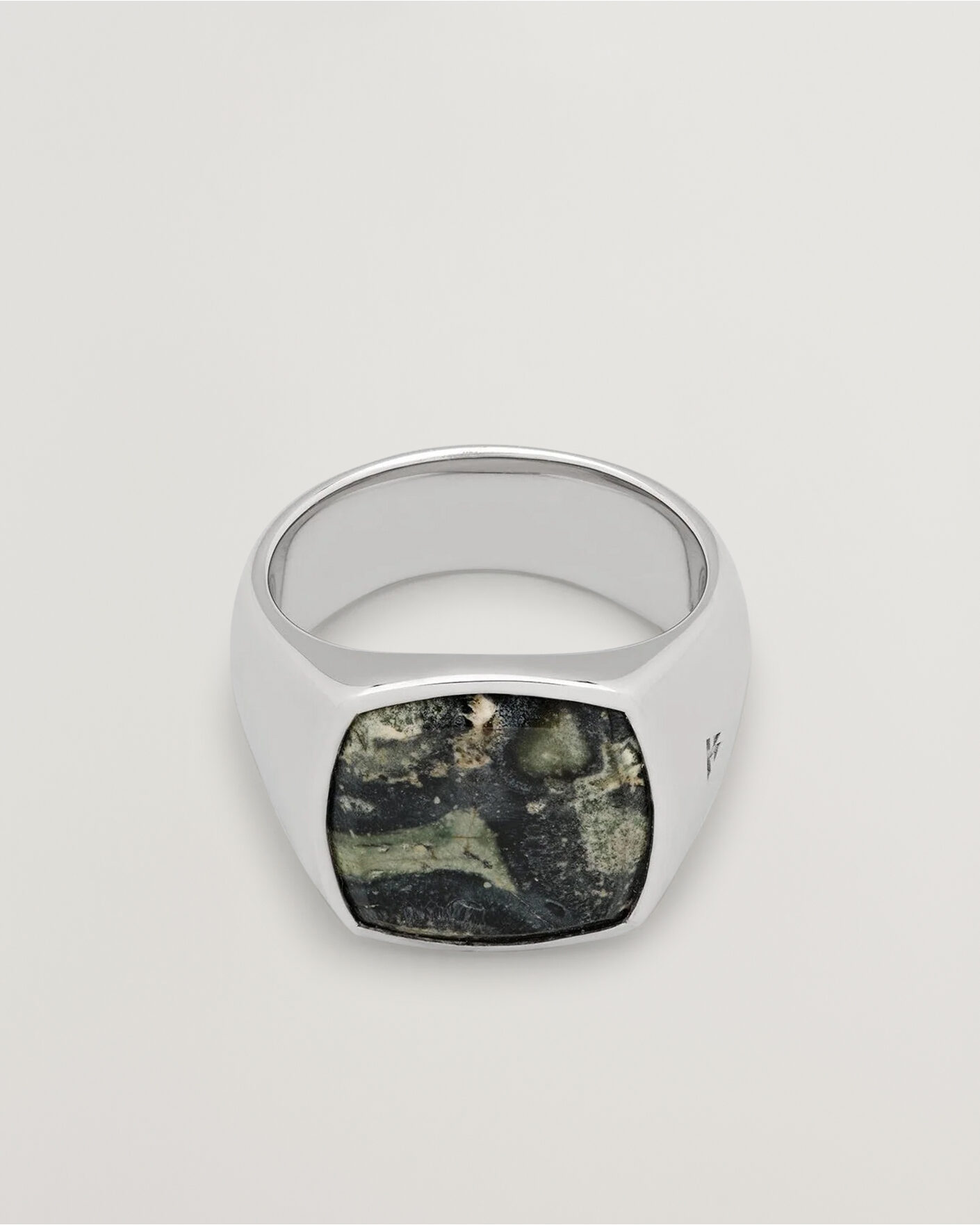 Herr | Smycken | Tom Wood | Cushion Ring Kambaba Silver