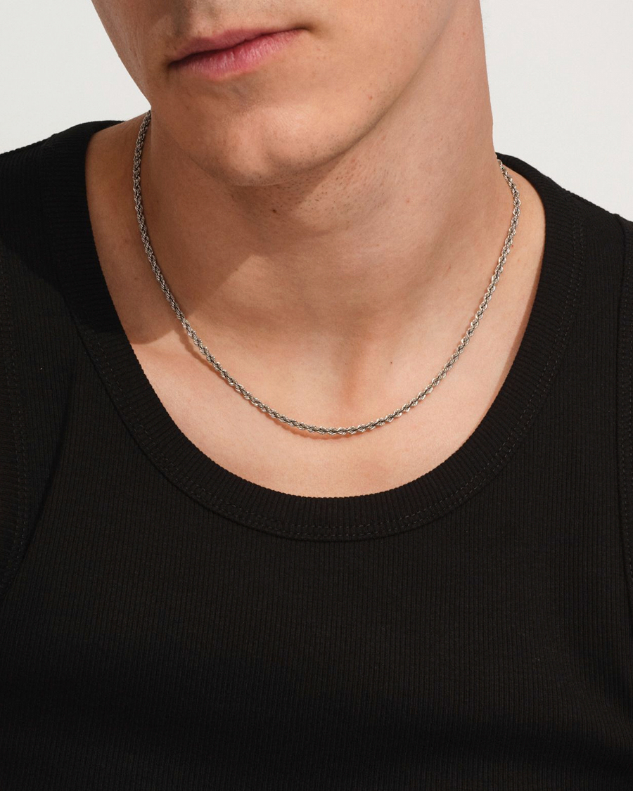 Herr | Smycken | Tom Wood | Rope Chain Silver