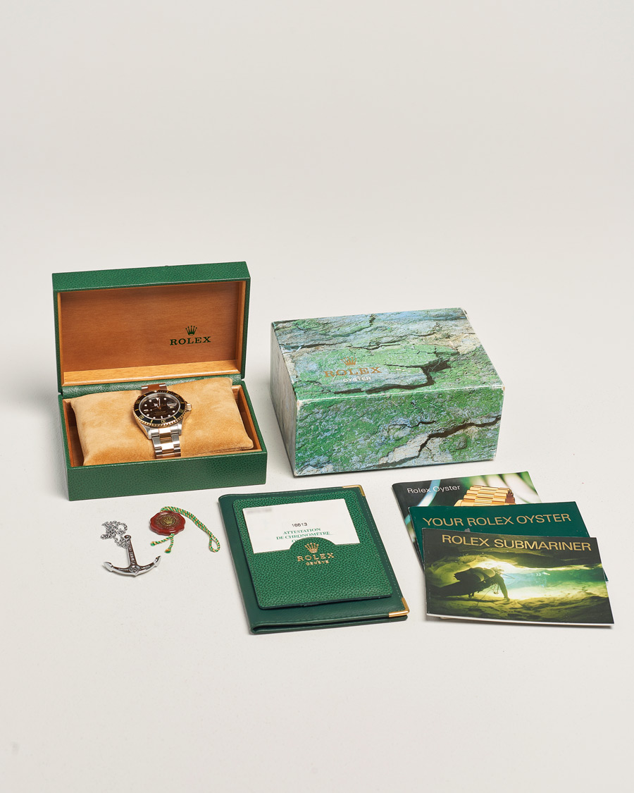 Herr | Pre-Owned & Vintage Watches | Rolex Pre-Owned | Submariner Oyster Perpetual Two Tone Black