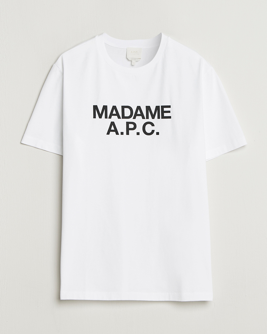 Herr | T-Shirts | A.P.C. | Madame T-Shirt White