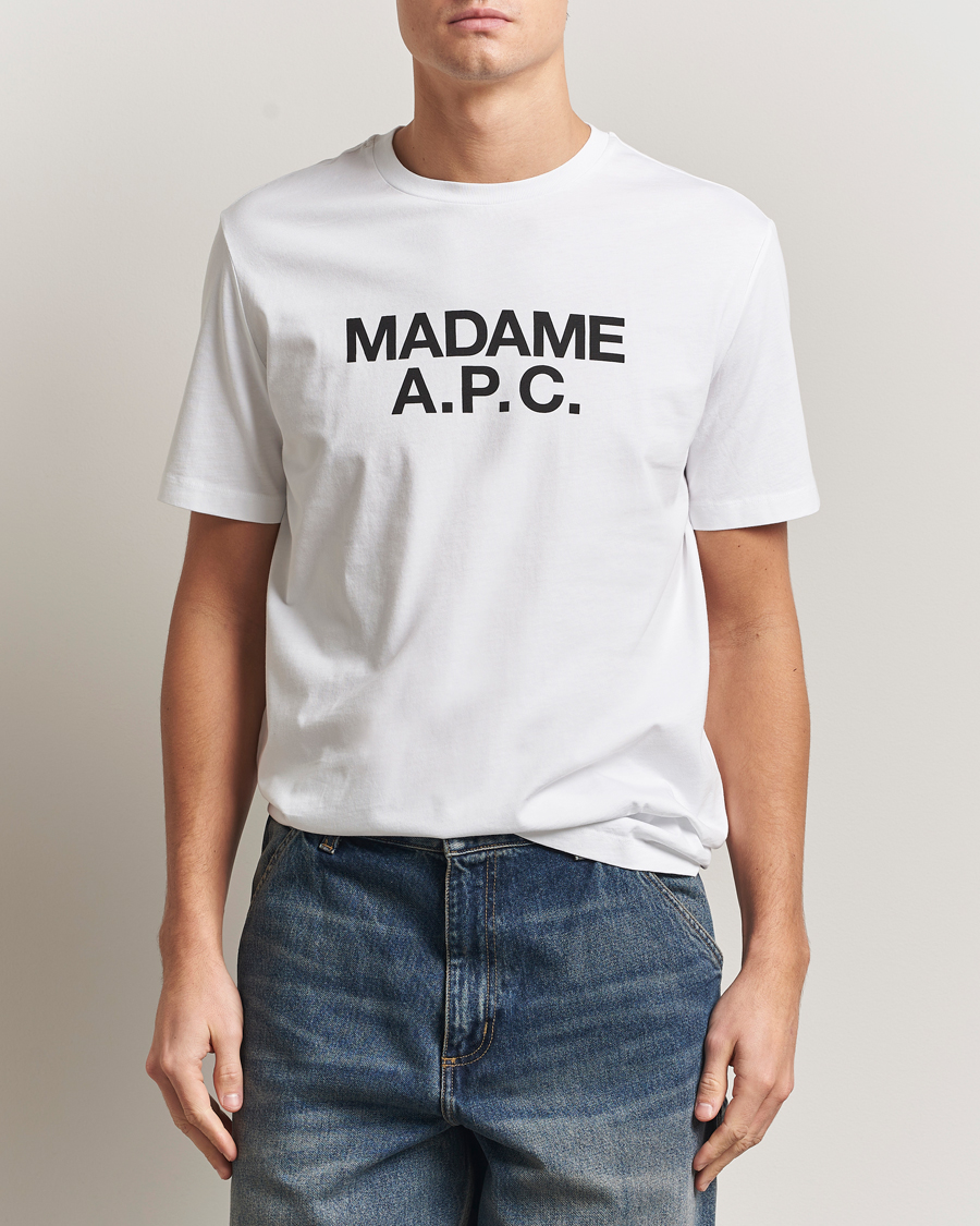 Herr | T-Shirts | A.P.C. | Madame T-Shirt White