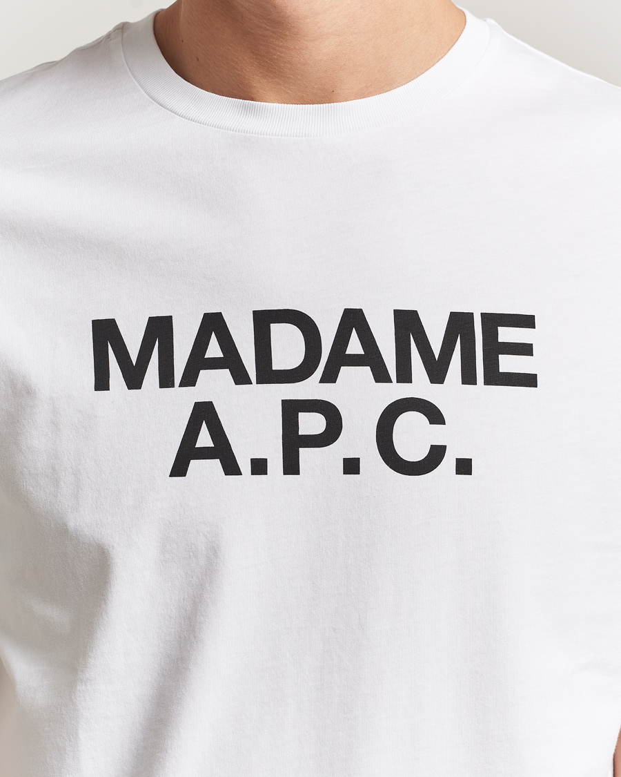 Herr | T-Shirts | A.P.C. | Madame T-Shirt White