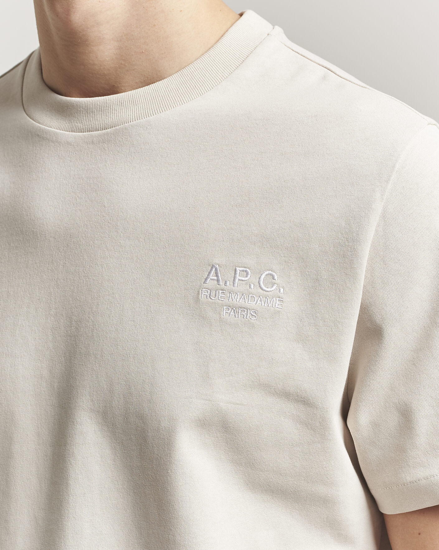 Herr | T-Shirts | A.P.C. | Rue Madame T-Shirt Mastic