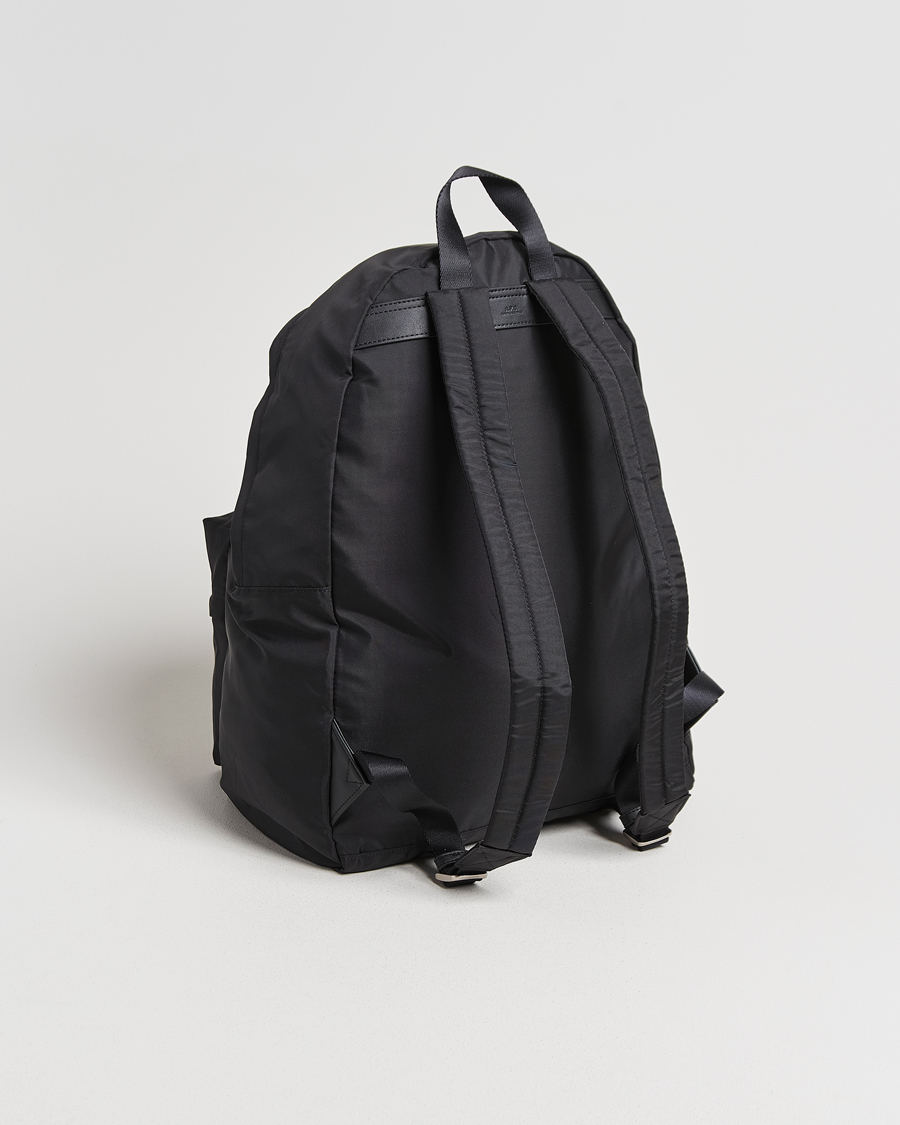 Herr | Väskor | A.P.C. | Backstage Nylon Cordura Backpack Black