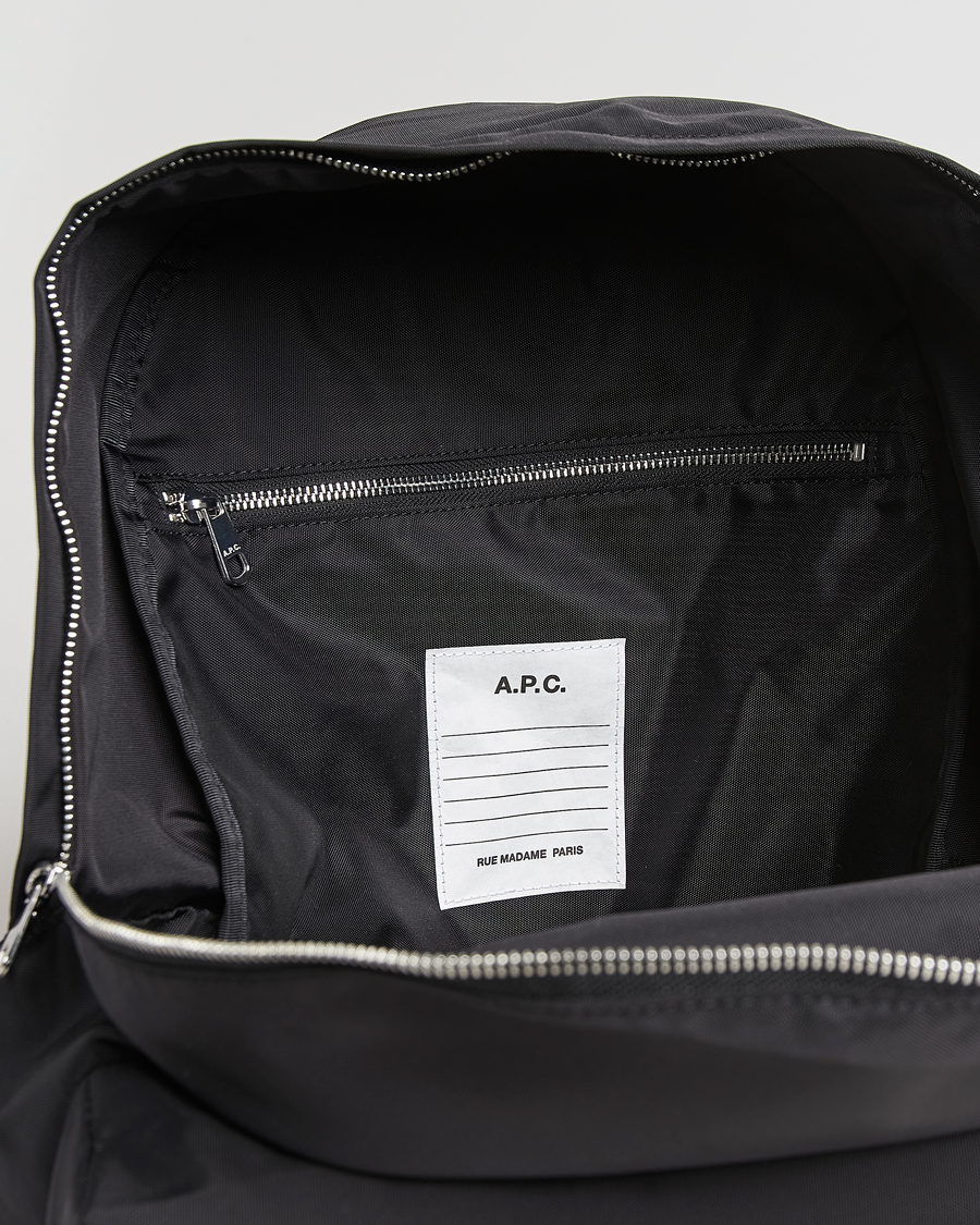 Herr | Väskor | A.P.C. | Backstage Nylon Cordura Backpack Black