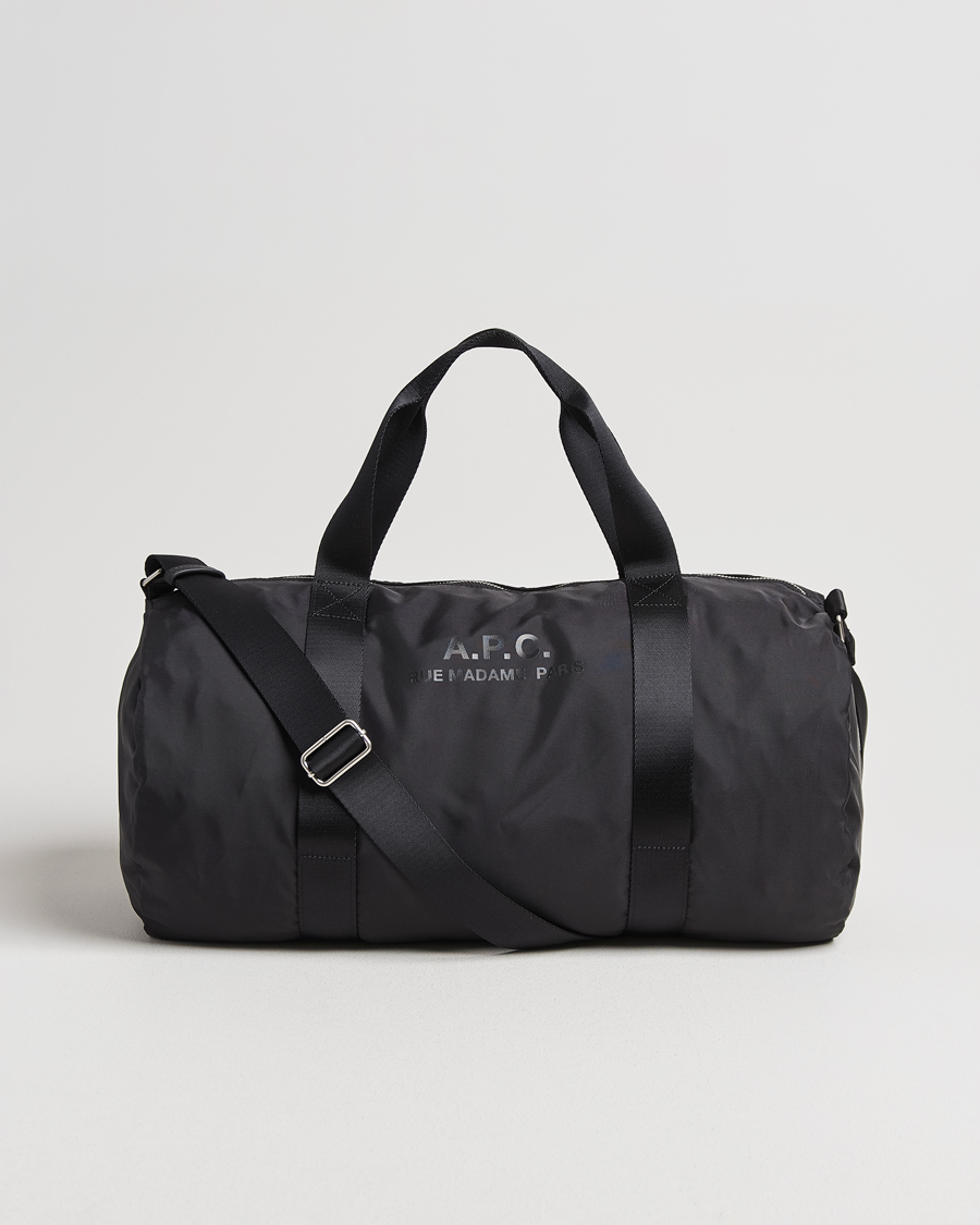 Herr | Väskor | A.P.C. | Backstage Nylon Cordura Gym Bag Black