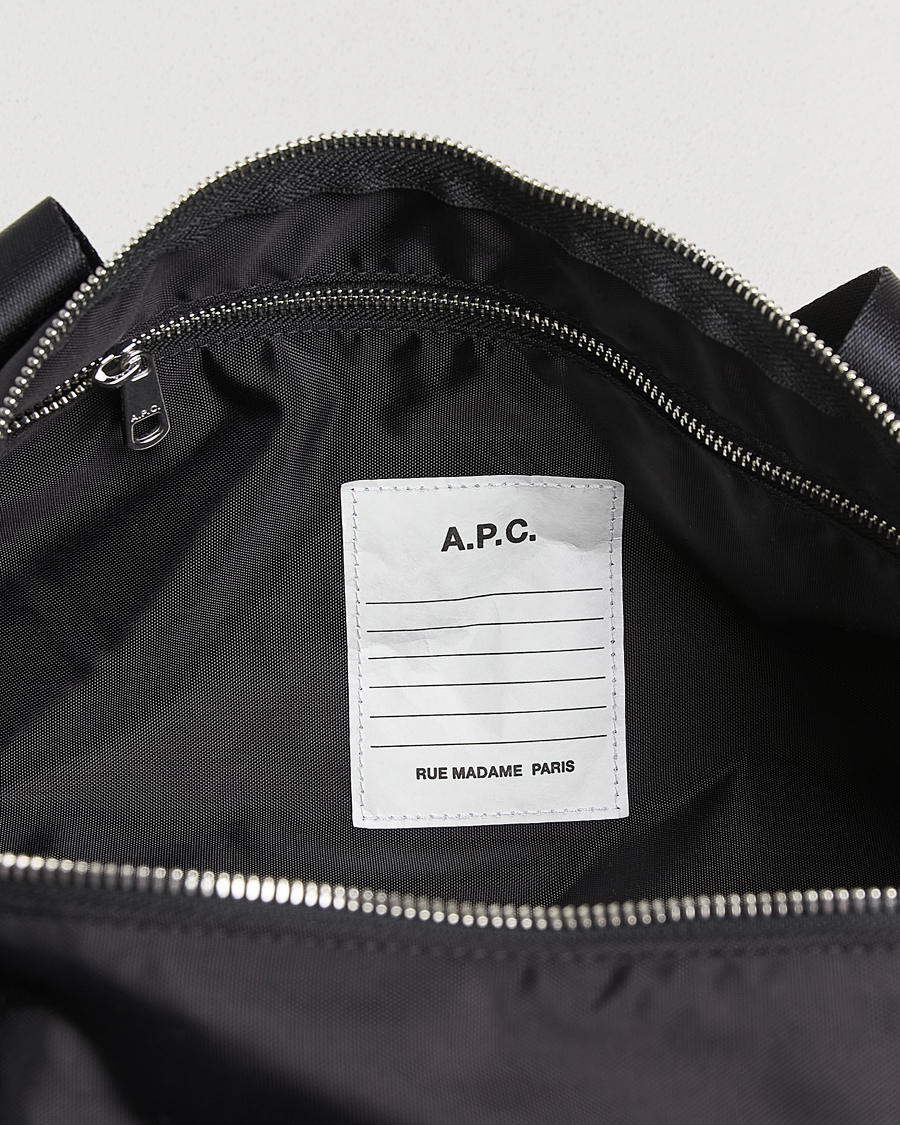 Herr | Väskor | A.P.C. | Backstage Nylon Cordura Gym Bag Black