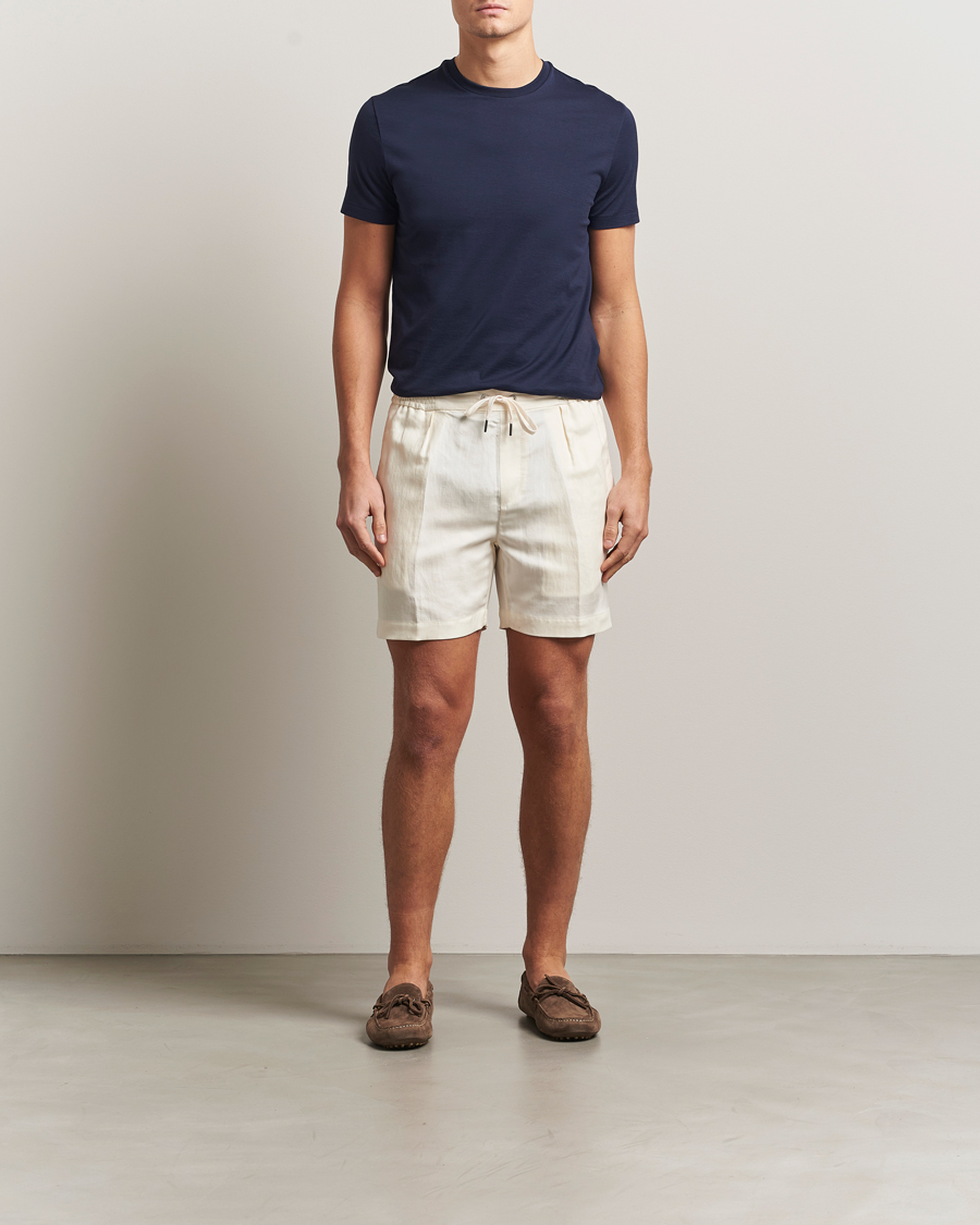 Herr | T-Shirts | Ralph Lauren Purple Label | Luxury Cotton T-Shirt Chairman Navy