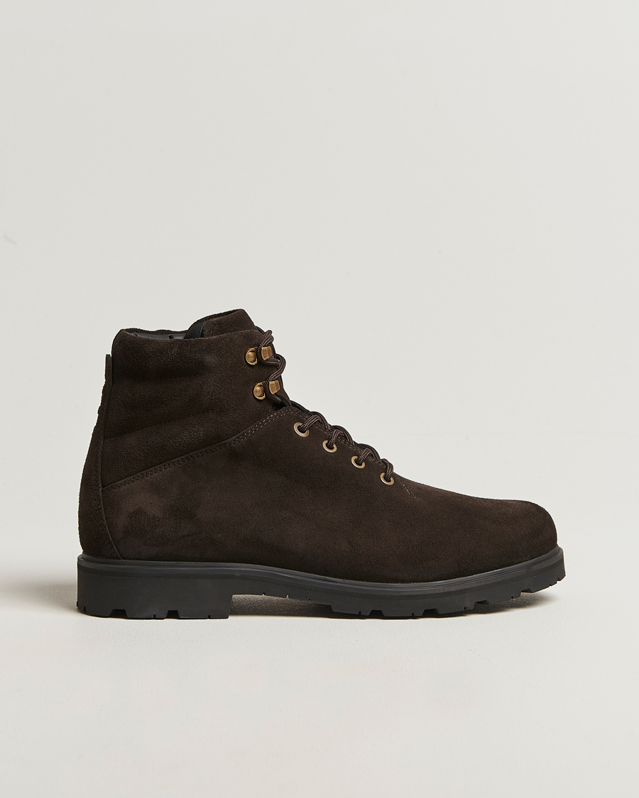 Herr | Kängor | UBR | Black Storm Suede Boot Dark Brown